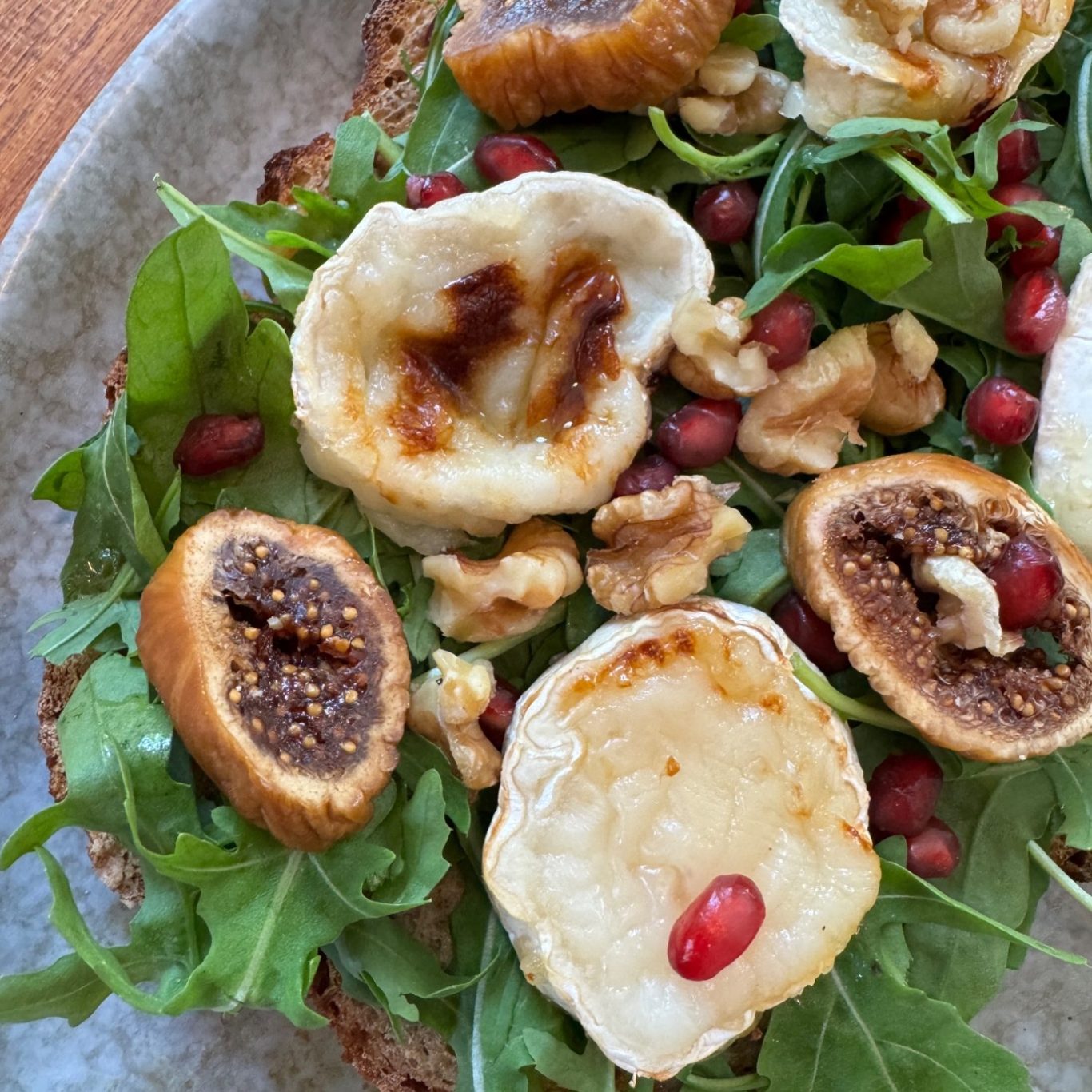 Frühstück Ziegen Stulle
